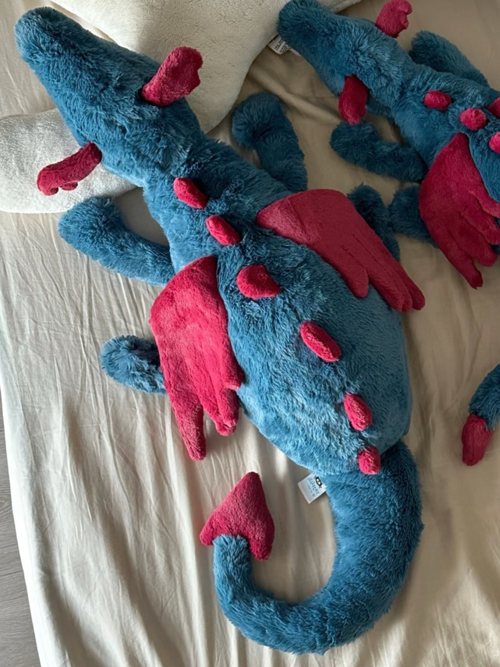 Jellycat Dexter dragon huge- Rare new with tag